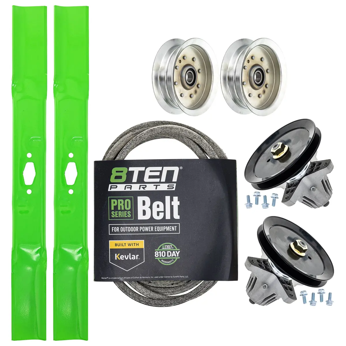 Blade Spindle Belt Idler Deck Kit For Troy-Bilt Cub Cadet Craftsman Mk1012262 1