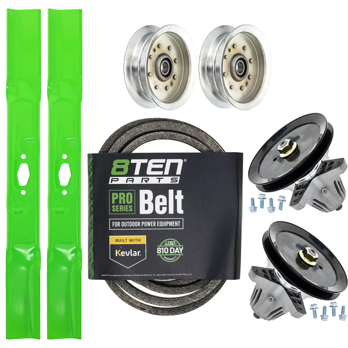 Blade Spindle Belt Idler Deck Kit For Cub Cadet Mk1012263 1