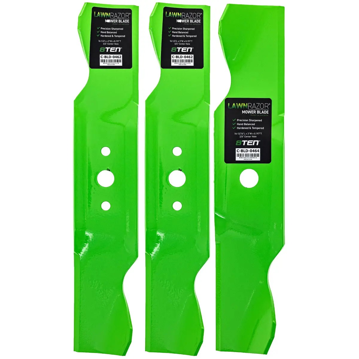 Lawnrazor Mower Blade Set For Cub Cadet 336 446 46-Inch Deck 759-3818 759-3819 1