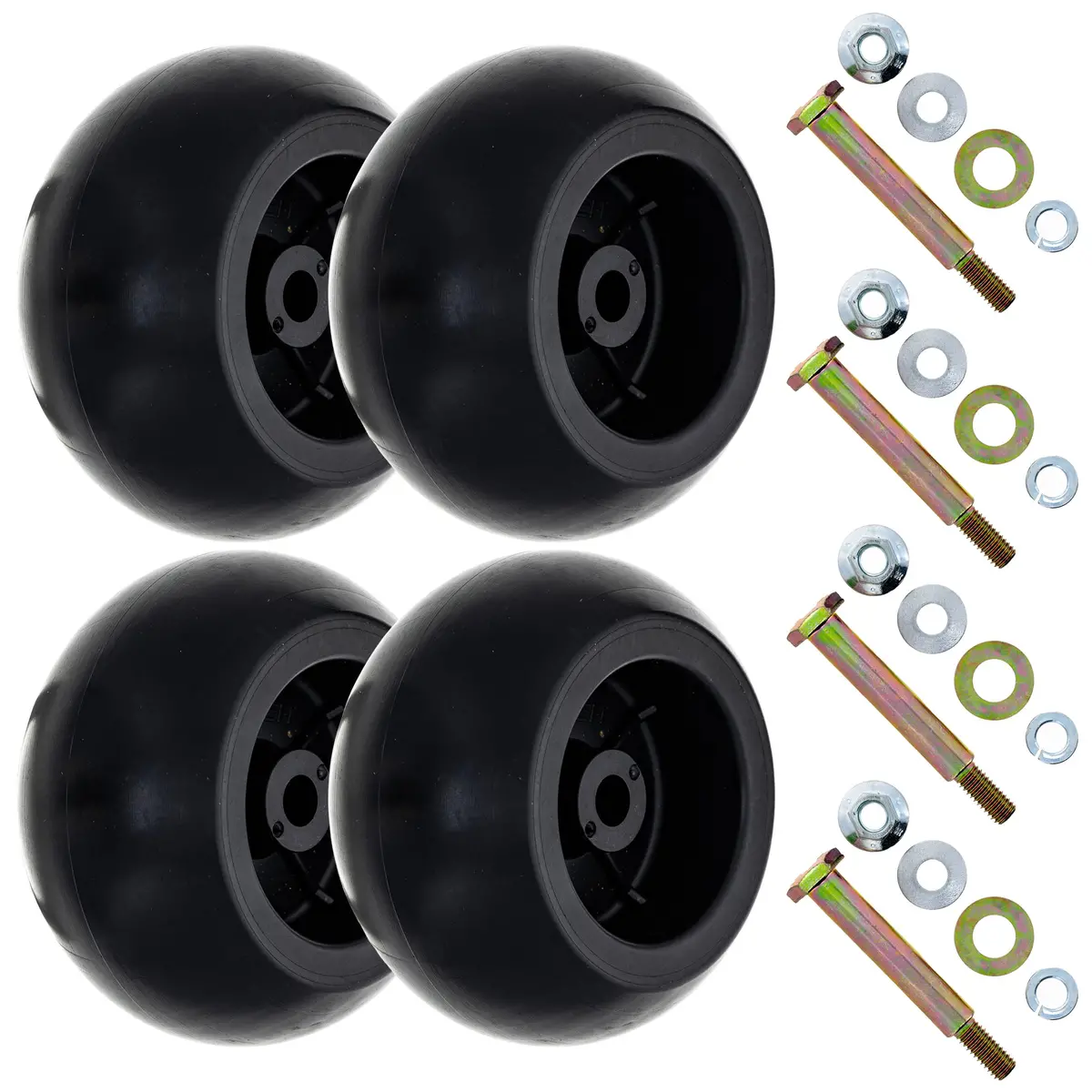 Deck Wheel Kit For Cub Cadet Rzt S50 L50 L46 Rzt50 734-04155 753-04856A 1