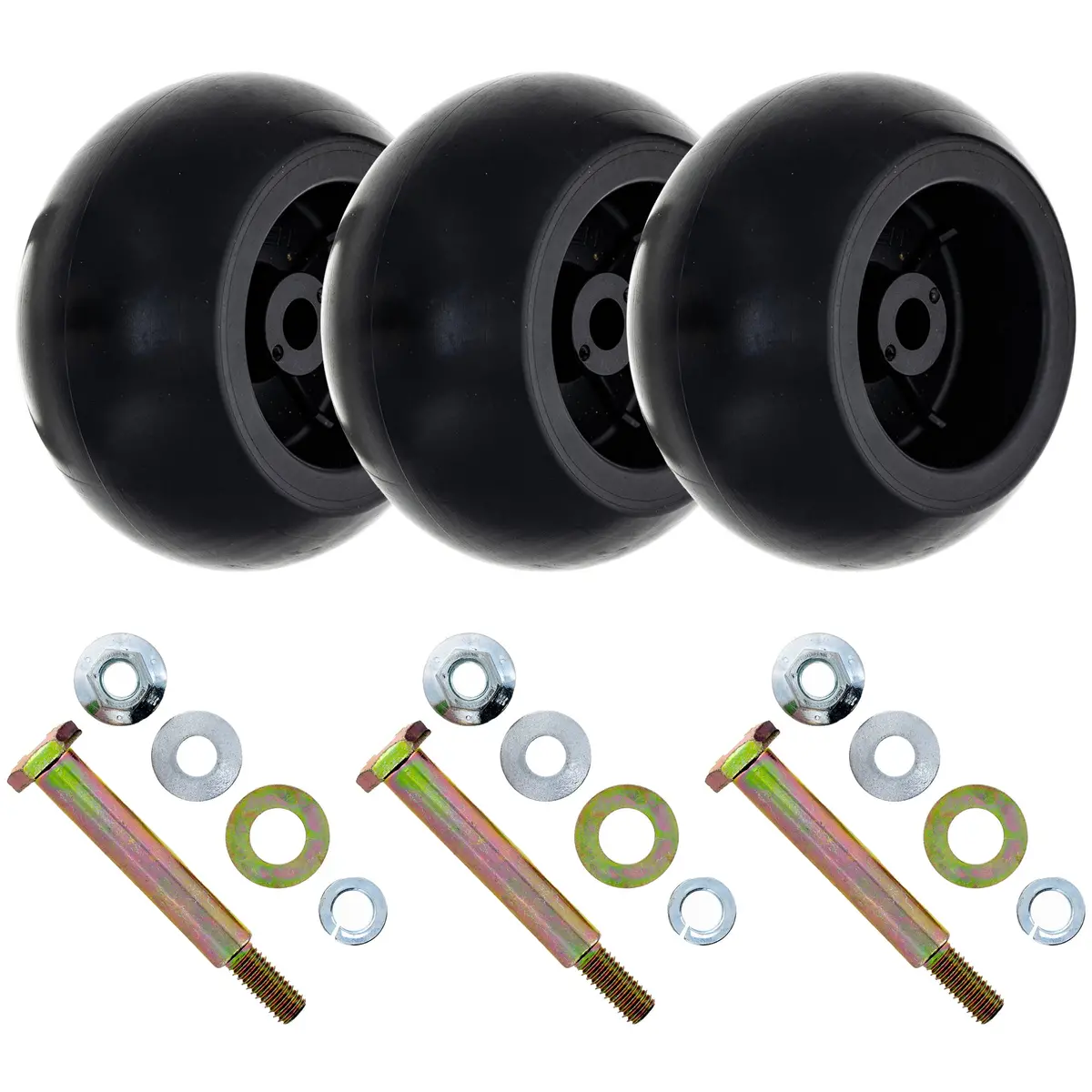 Deck Wheel Kit For Cub Cadet Rzt Sx Lx 50 Ultima Zt1 Zt2 54 734-04155 1
