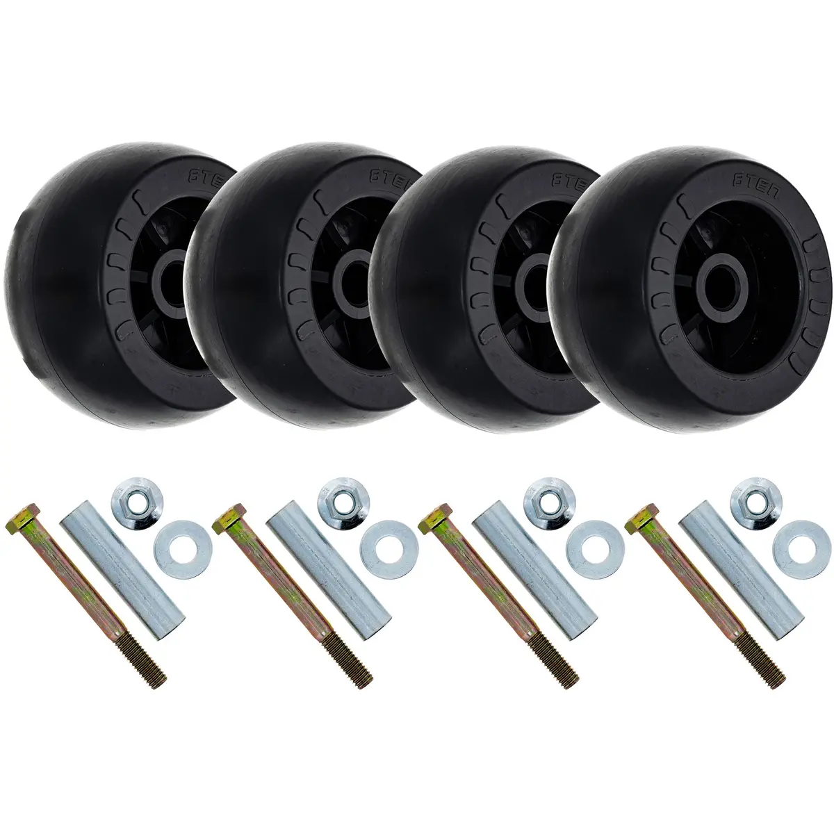 Deck Wheel Kit For Husqvarna Bx34d Bz27d Lz25 Lz25c 539102643 539001386 1