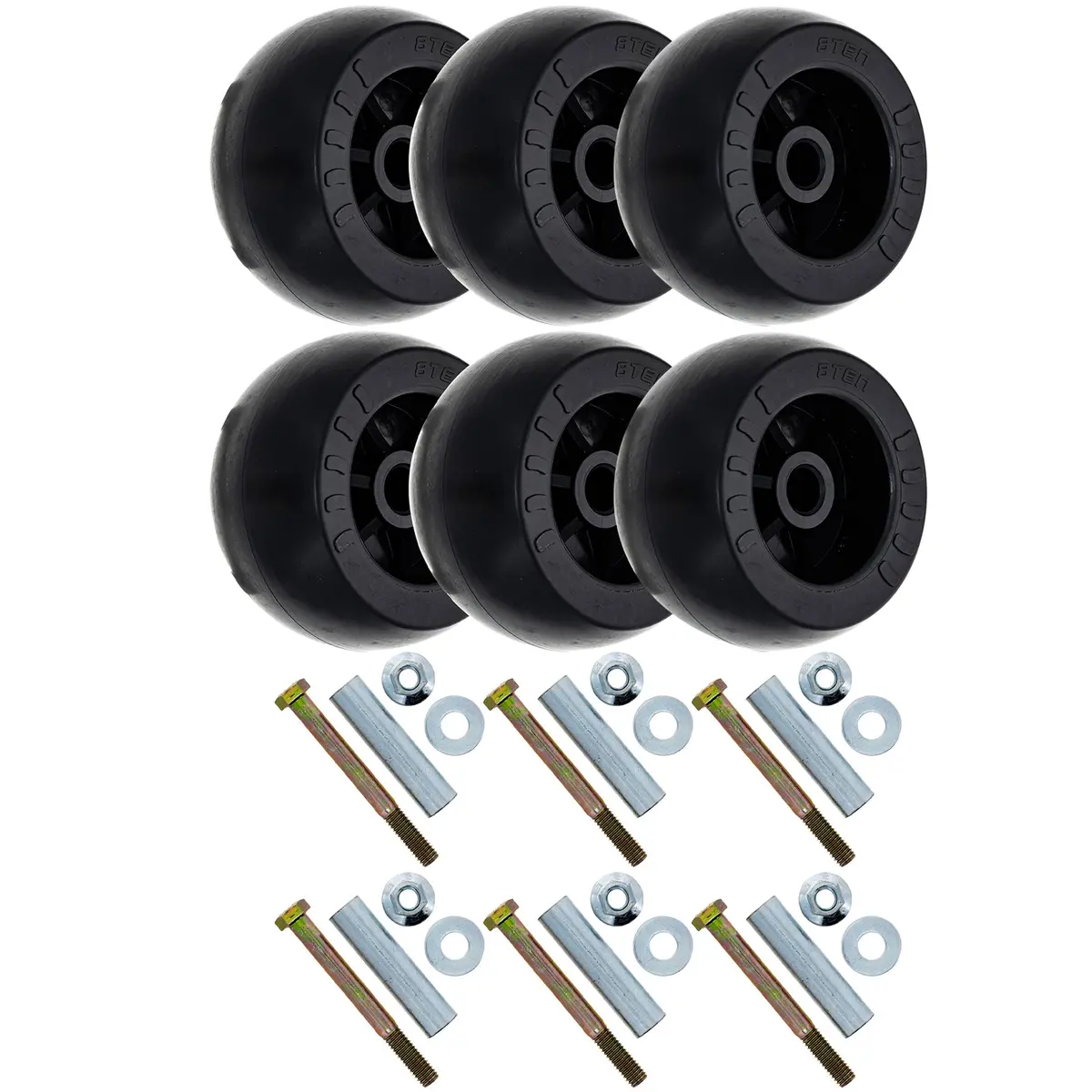Deck Wheel Kit For Husqvarna Lz25c Iz 5221 5223 6125 Bz27d 539102643 1