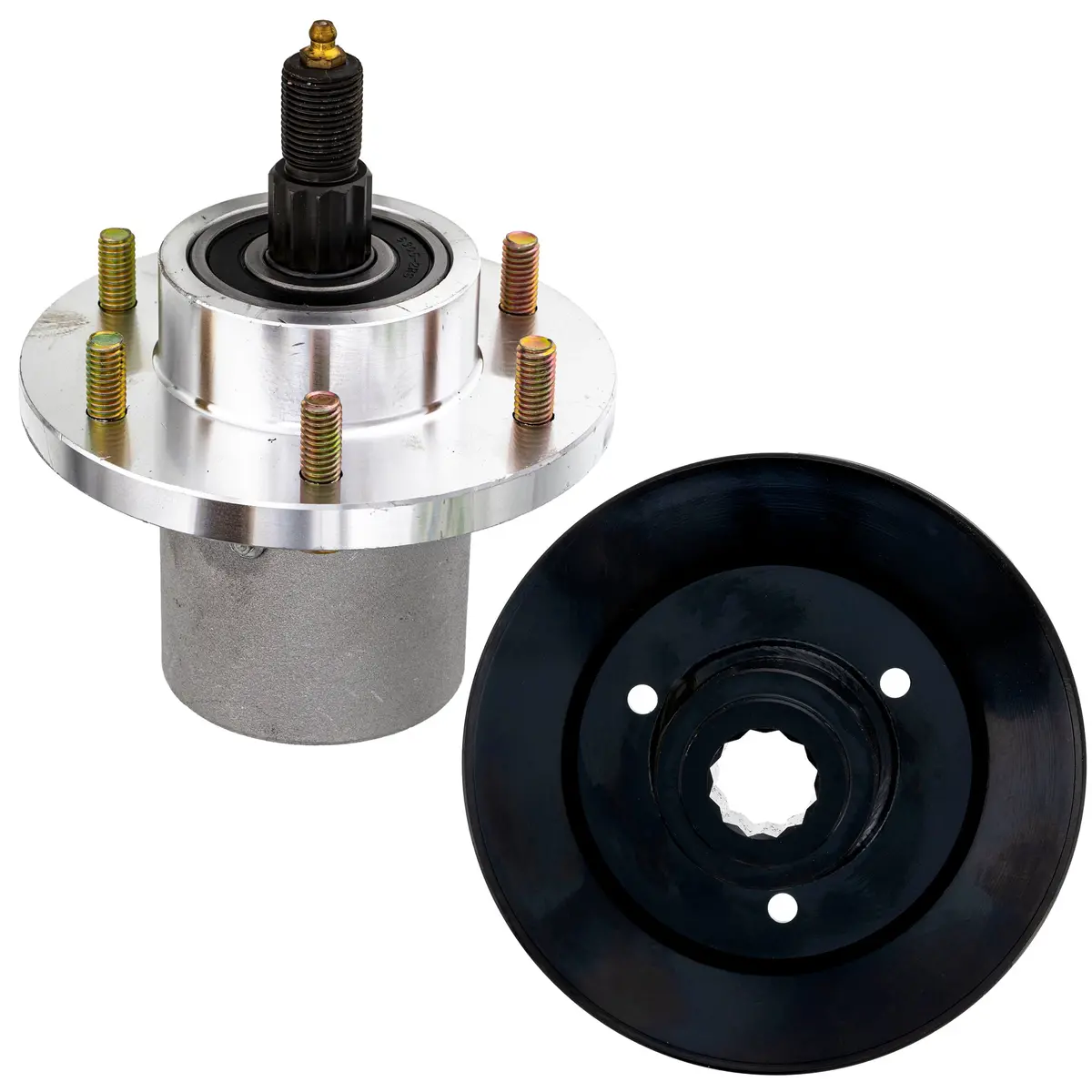 Spindle & Pulley Set For Gravely Great Dane Ariens Mk1013475 1
