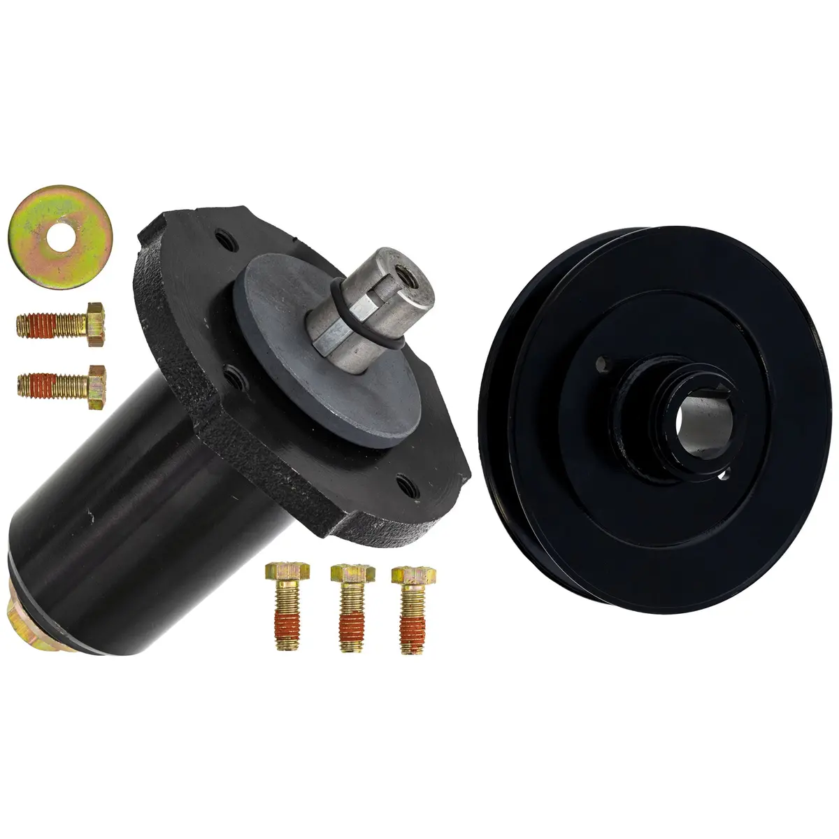 Spindle & Pulley Set For Gravely Ariens Mk1013567 1