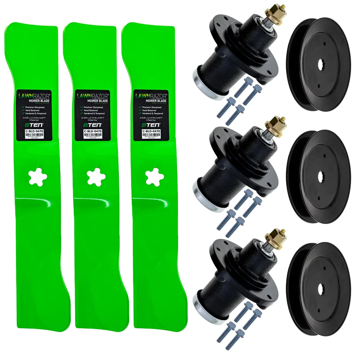 Deck Rebuild Kit For Redmax Husqvarna Mk1013663 1