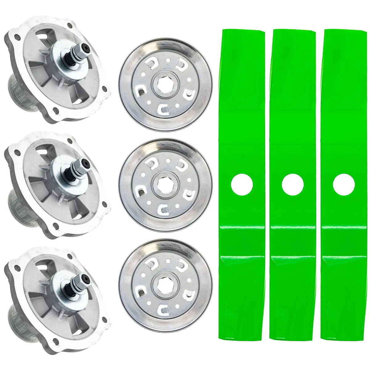 Blade Spindle Kit For Kubota Rck48p-751Z 48-Inch K5583-34350 K5663-34510 1