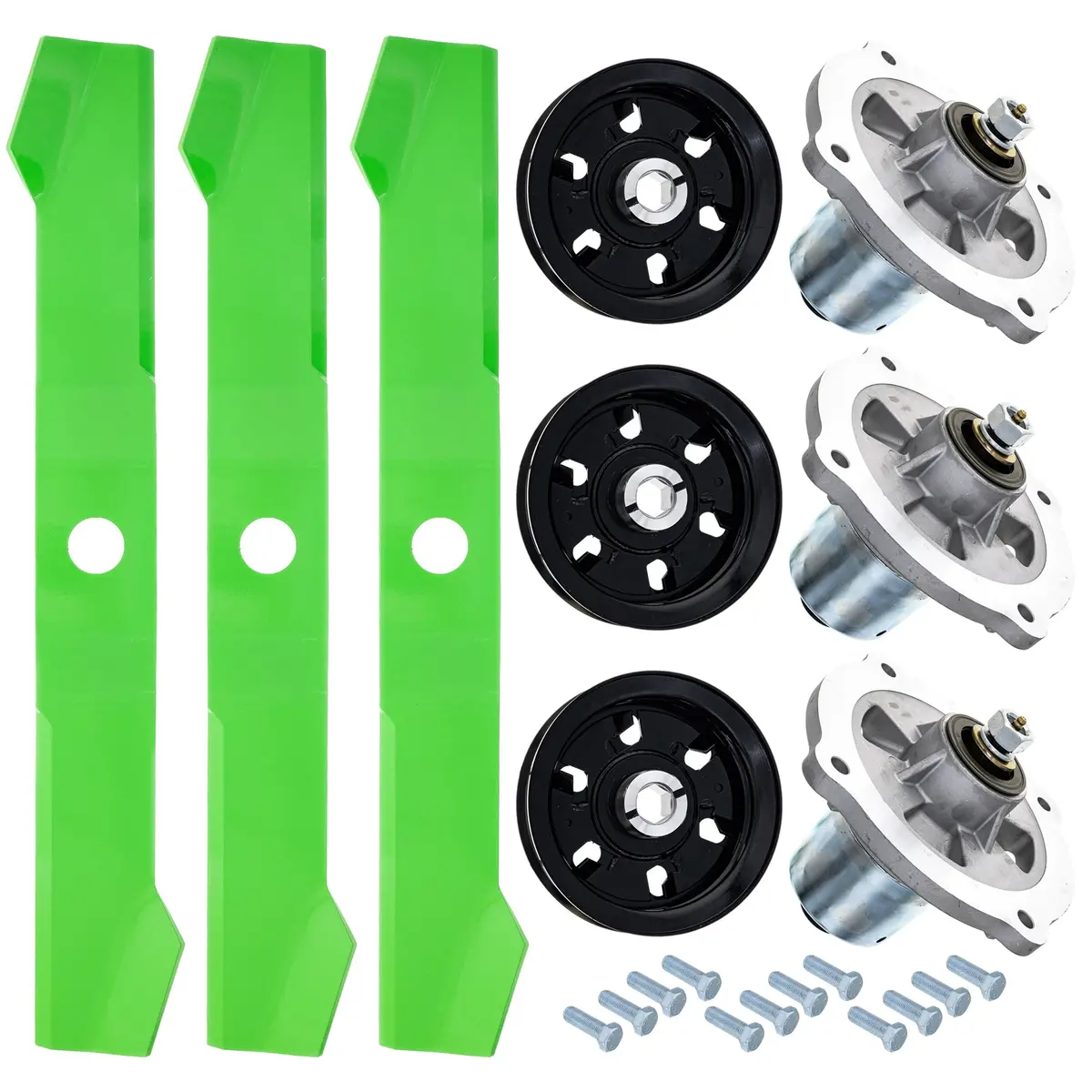 Blade Spindle Kit For Kubota Rck72p-1500Z 72-Inch K5975-97530 K5955-34510 1