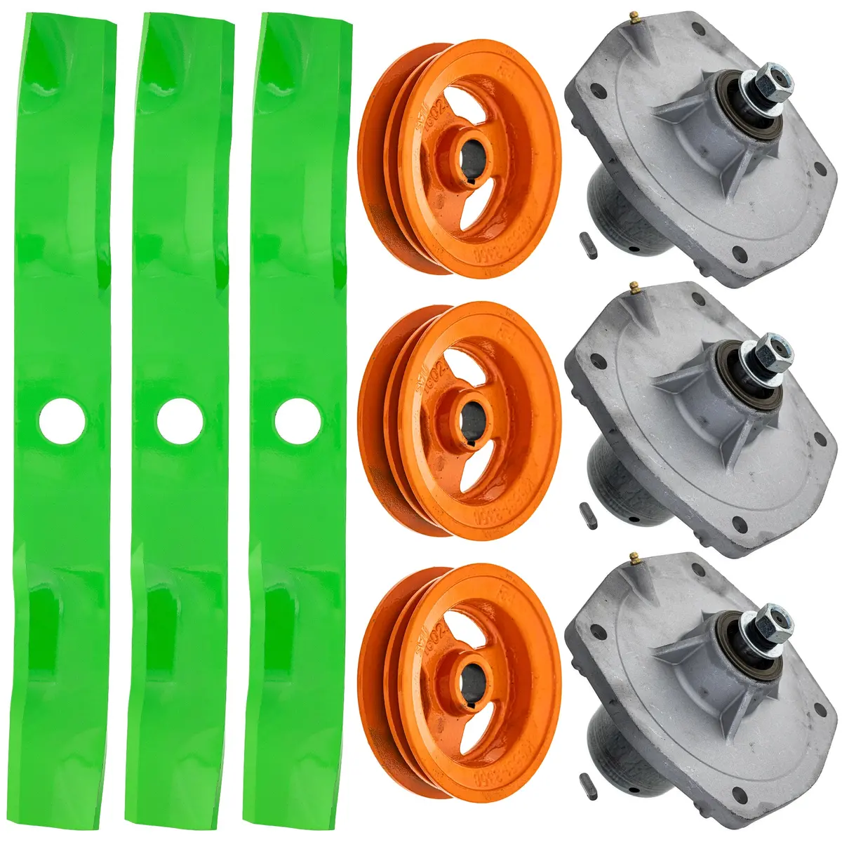 Blade Spindle Kit For Kubota Rck60rp-1500Z 60-Inch K5647-92340 K5647-34510 1