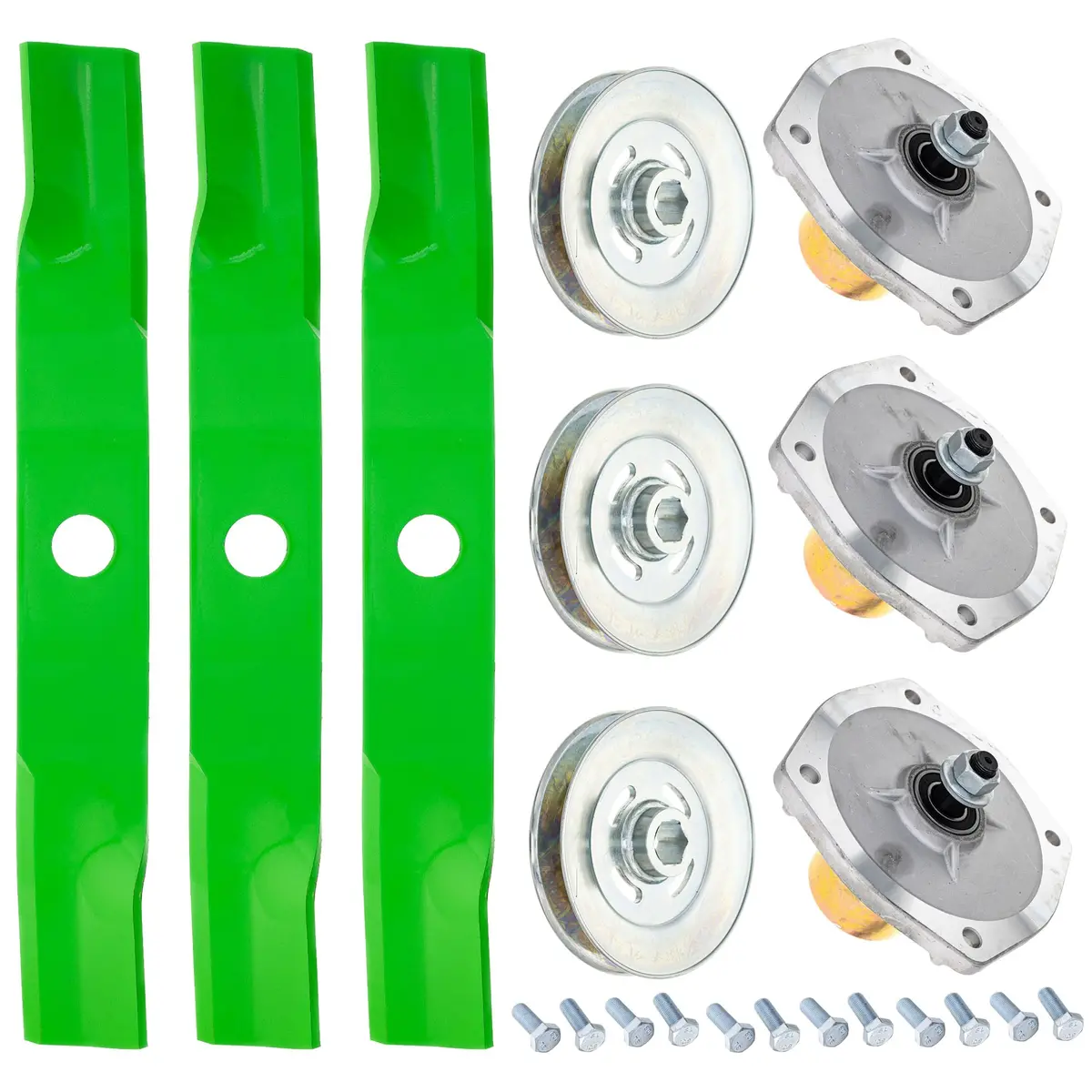 Blade Spindle Kit For Kubota Z421 Z422 Rck54p-400Z K5613-34340 K5579-34510 1