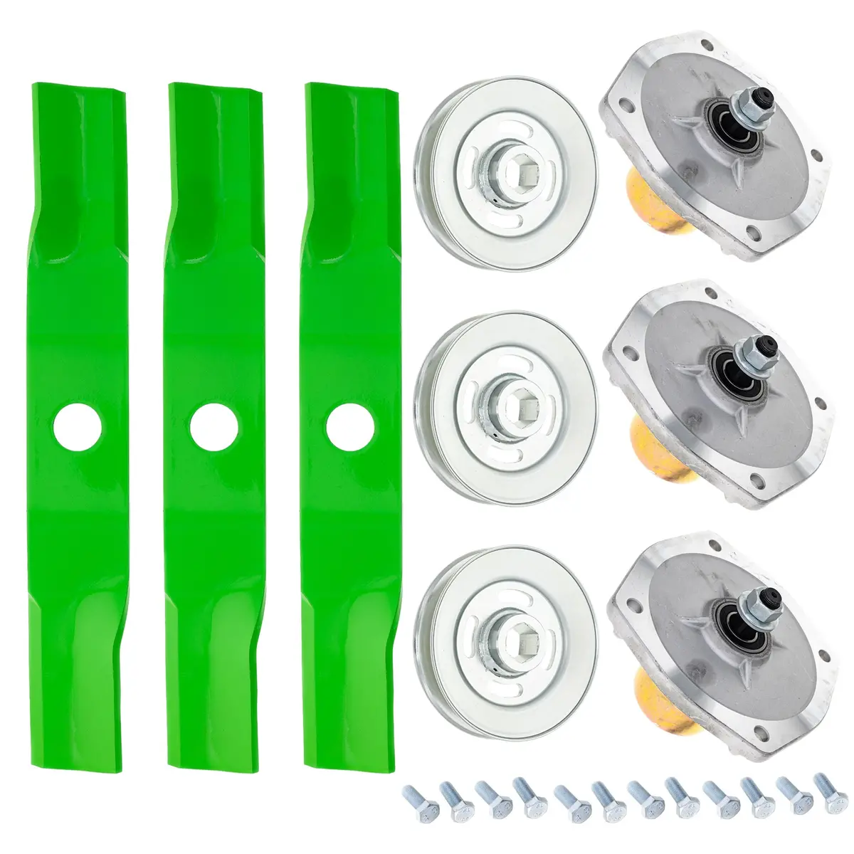 Blade Spindle Kit For Kubota Rck48p-400Z 48-Inch K5583-34340 K5579-34510 1
