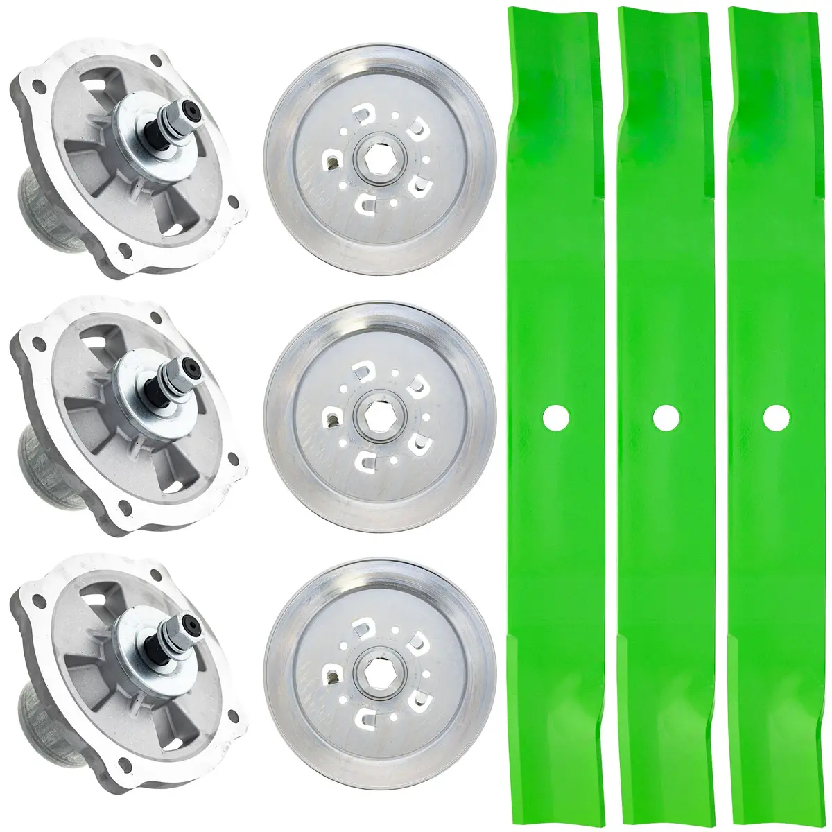 Blade Spindle Kit For Kubota Rck60p-781Z 60-Inch K5647-34340 K5663-34510 1