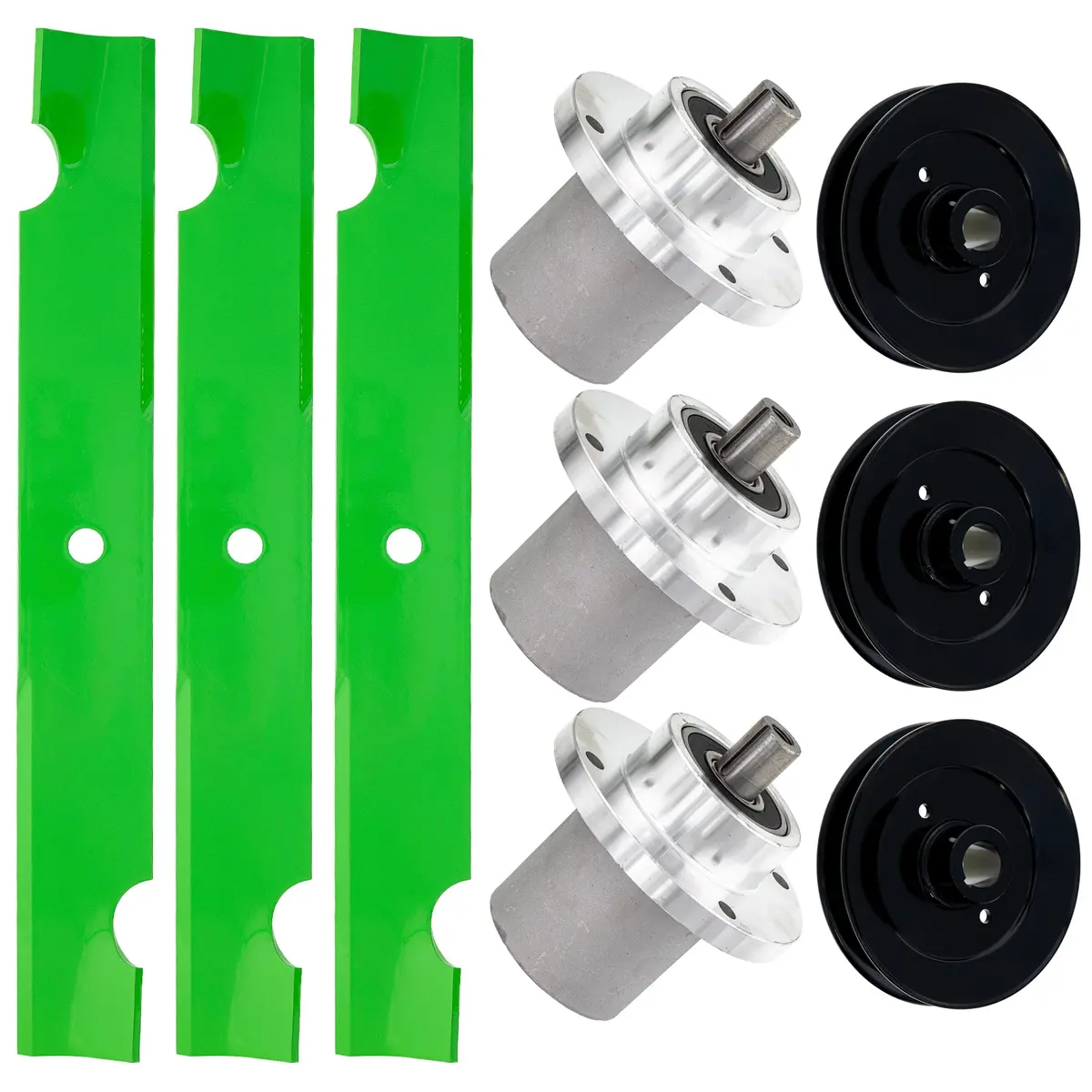 Blade Spindle Kit For Bad Boy Mz Magnum 54-Inch 038-0005-00 037-2000-00 1
