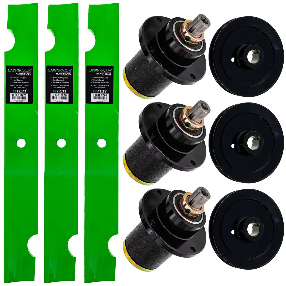 Blade Spindle Kit For Bad Boy Maverick Zt Elite  54-Inch 038-6060-00 1