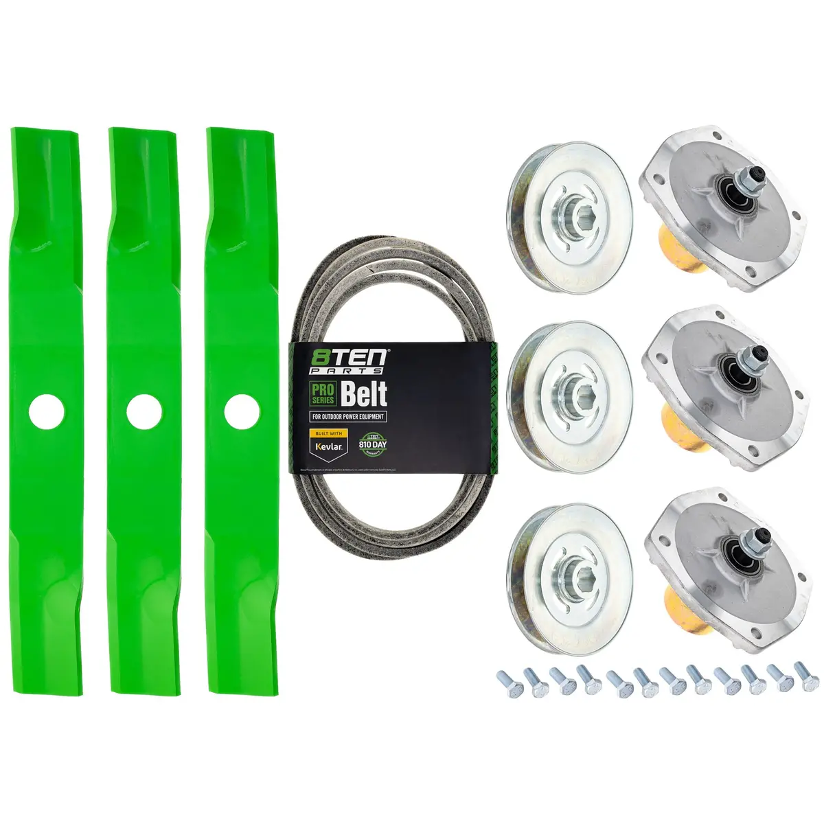Blade Spindle Belt Kit For Kubota Z421 Z422 Rck54p-400Z K5613-34340 1