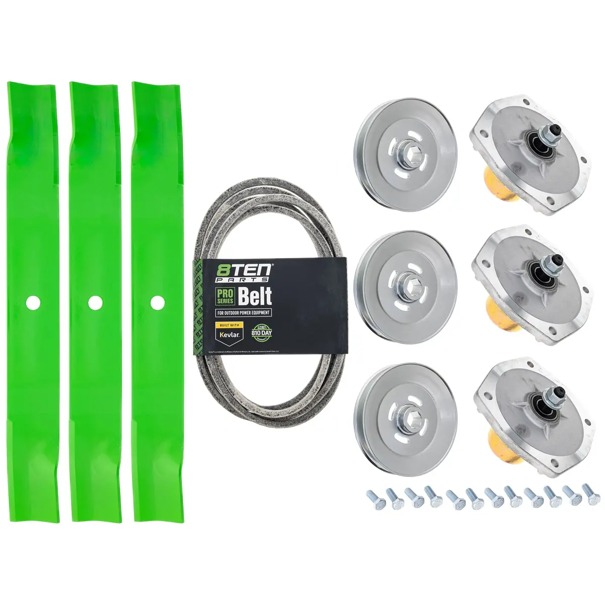 Blade Spindle Belt Kit For Kubota Z421 Z422 Rck60p-400Z 60-Inch K5647-34340 1