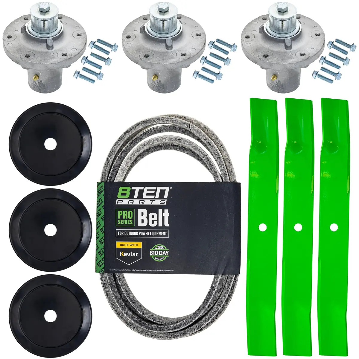 Blade Spindle Belt Kit For Simplicity Courier Xt Snapper 360Z 5104045Yp 1