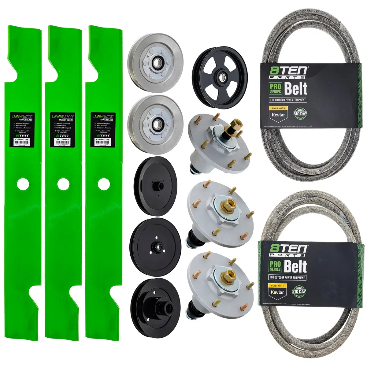 Deck Rebuild Kit For Exmark Lazer Z S-Series 72-Inch 103-6404-S 116-3344 1