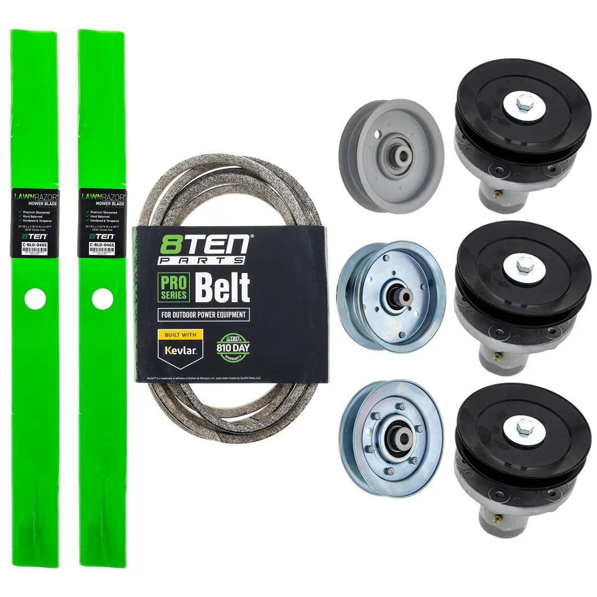 Deck Rebuild Kit For Snapper Spx2542 Courier 42-Inch 1758878Bmyp 84001645 1
