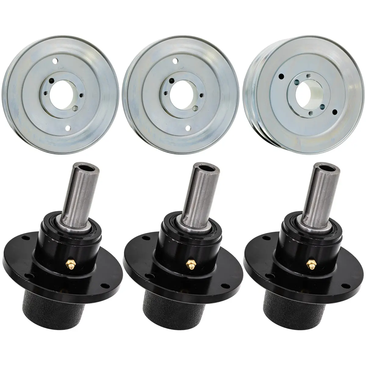 Spindle & Pulley Kit For Scag Mk1014097 1