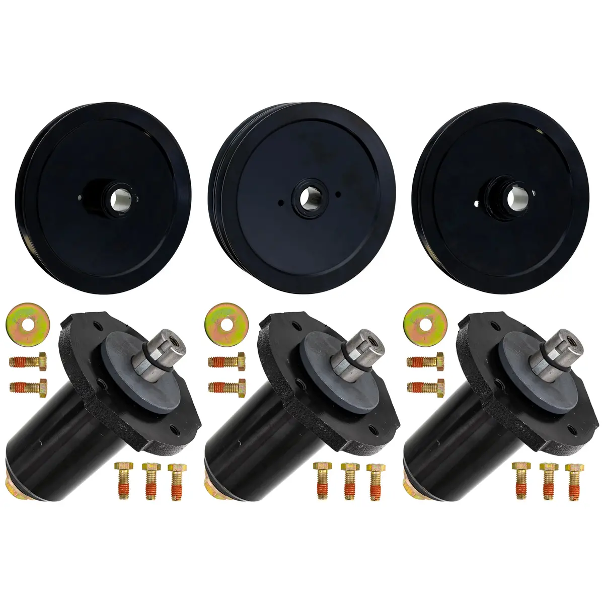 Spindle & Pulley Kit For Gravely Mk1014116 1