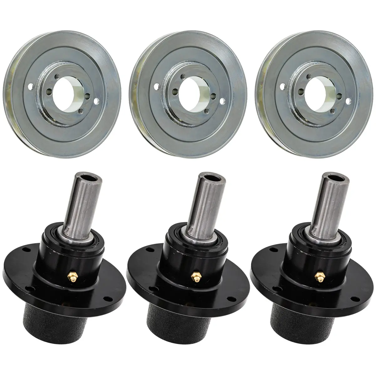 Spindle & Pulley Kit For Scag Mk1014173 | 1-Pack 1