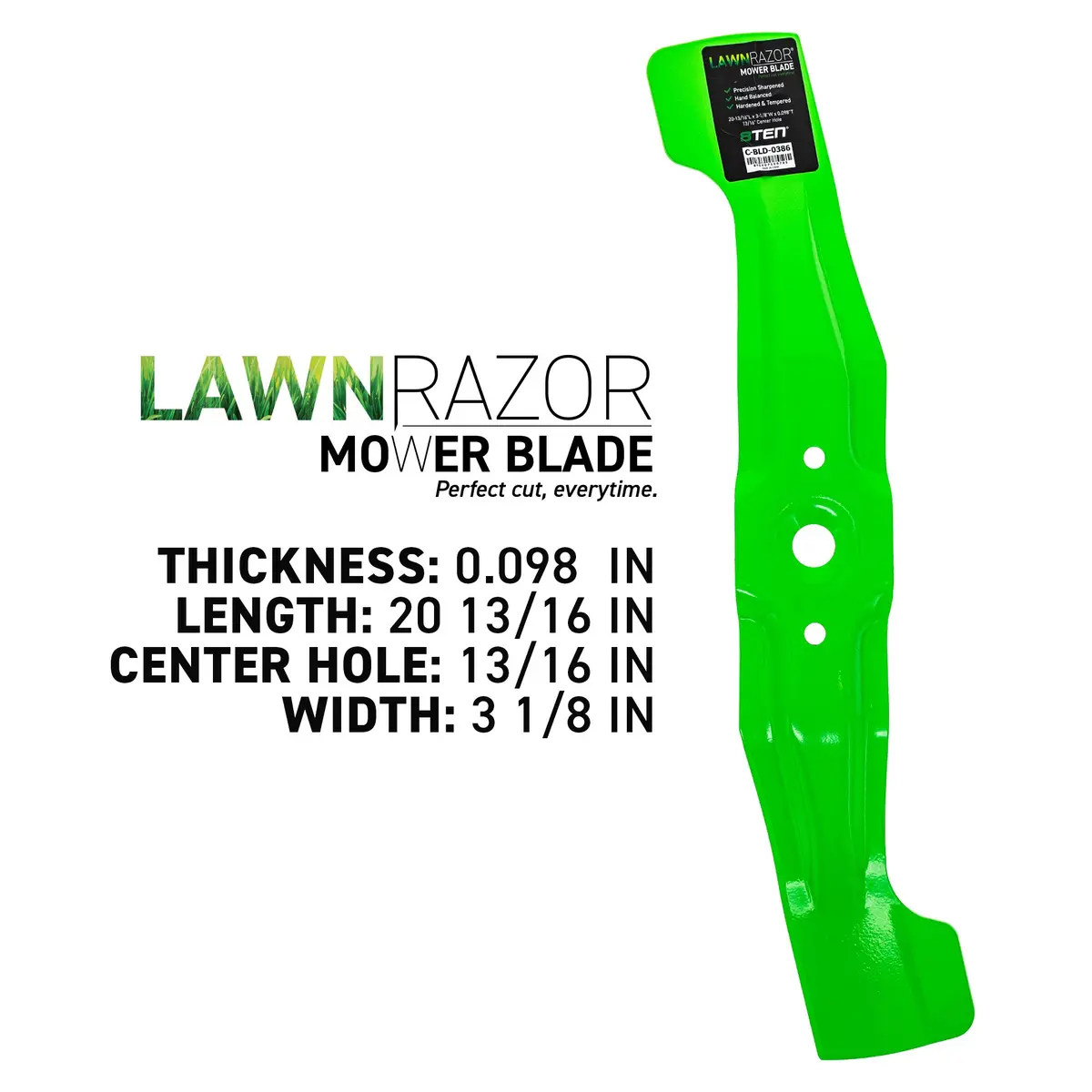 Lawnrazor Upper Lower Mower Blade Kit For Honda 810-Cbl2508d 2