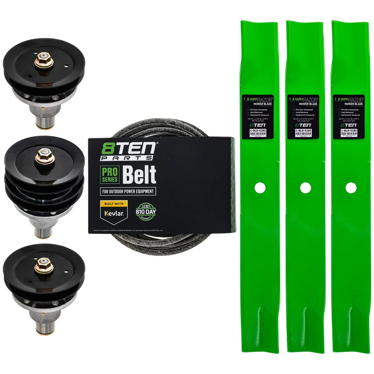 Blade Spindle Belt Deck Kit For Exmark Mk1014466 1