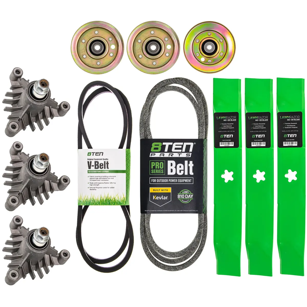 Blade Spindle Rebuild Kit For Husqvarna Ayp Quality Pro Mk1002131 1