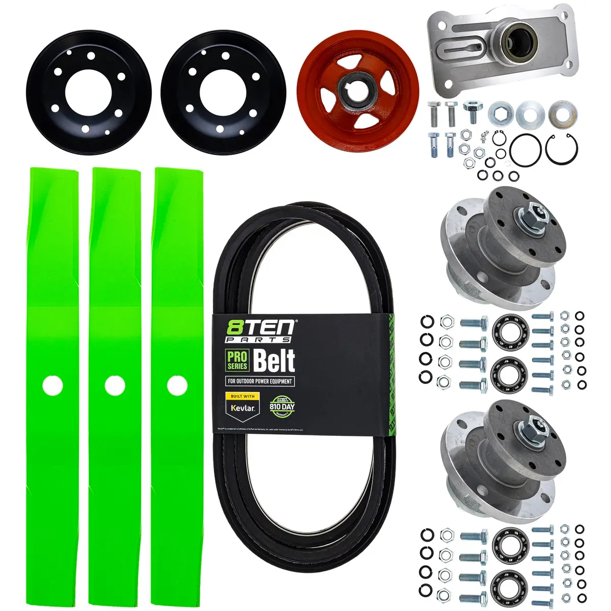 Blade Spindle Belt Kit For Kubota Bx1830d Bx2200d Rck60b-22Bx 60-Inch Deck 1