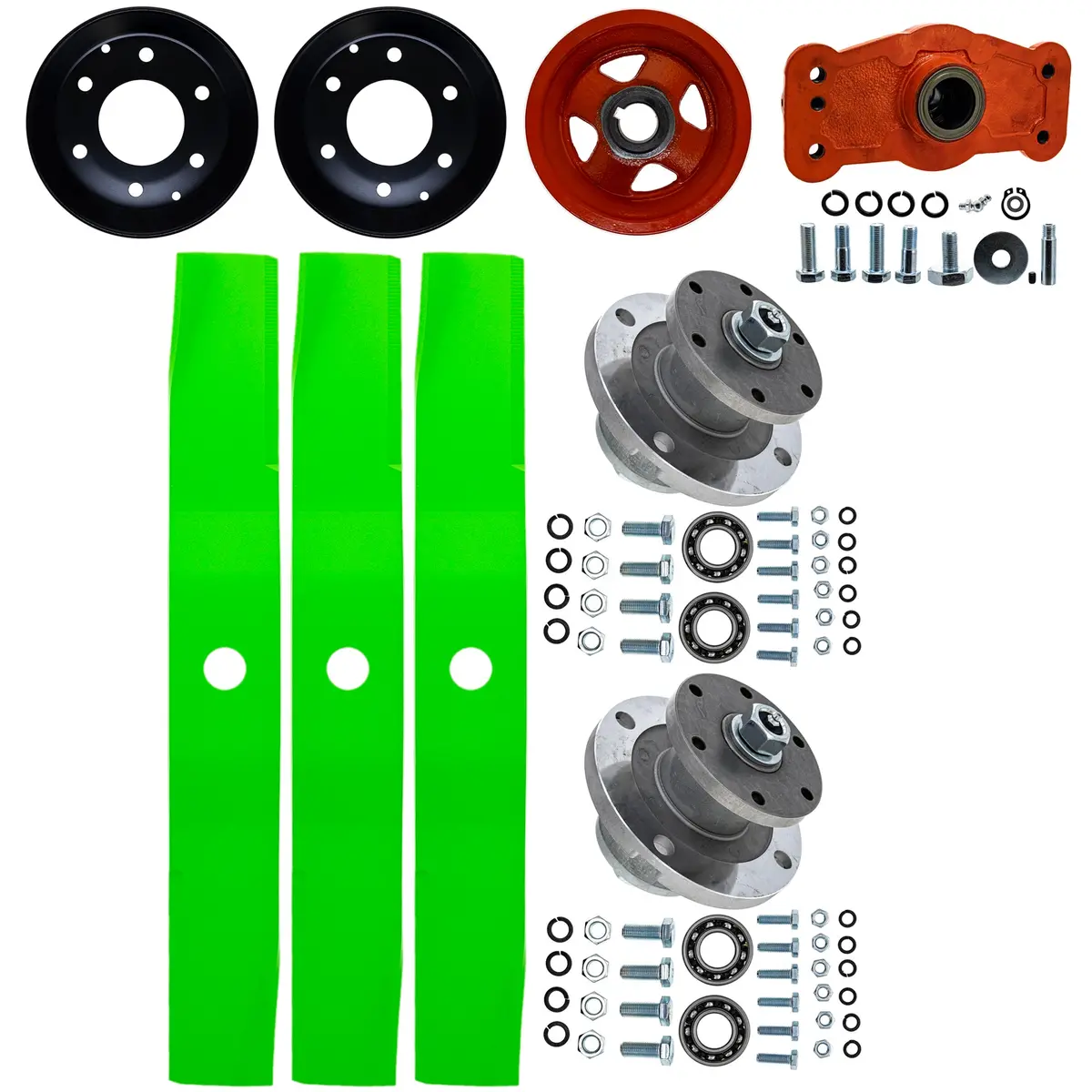 Blade Spindle Kit For Kubota Bx1500d Rck54-15Bx 54-Inch Deck K5221-71210 1