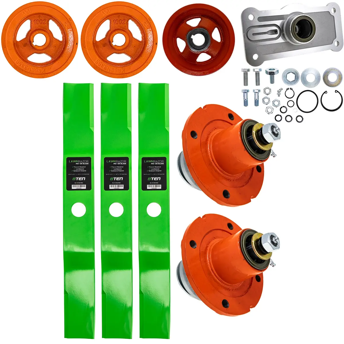 Blade Spindle Kit For Kubota Lx4020hsdc Rck60-40Lx 60-Inch 70000-00602 1