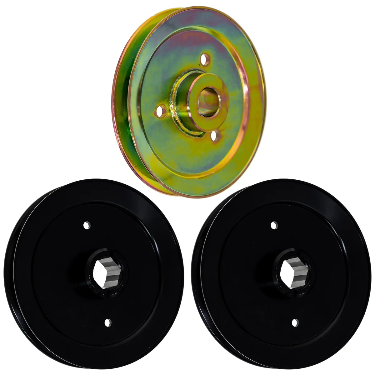 Deck Pulley Kit For Kubota Rck54p23bx 54-Inch K5617-33530 K5221-71140 1