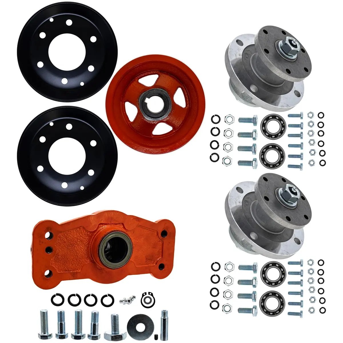 Deck Spindle Kit For Kubota Rck54-15Bx 54-Inch K5700-34110 K5221-71210 1
