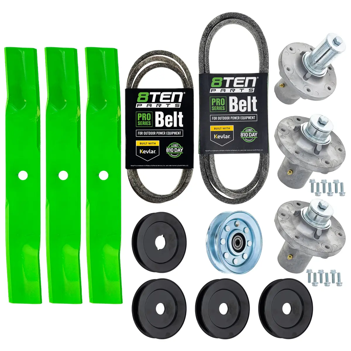 Blade Spindle Belt Idler Kit For Simplicity Prestige 52-Inch 1756152Ayp 84003174 1