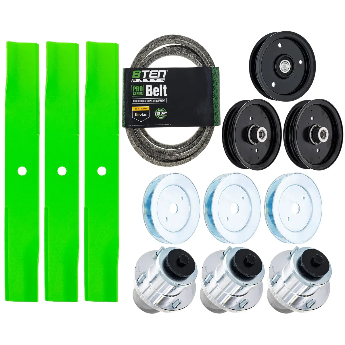 Deck Rebuild Kit For Hustler Fastrak 54-Inch 601124 607208 604664 786483 1