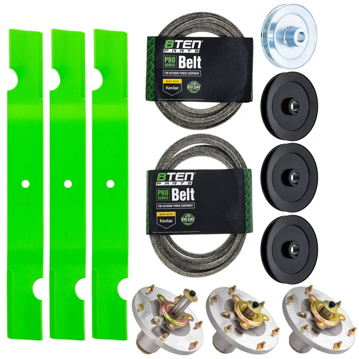 Spindle Blade Belt Kit For Grasshopper Mk1015070 1