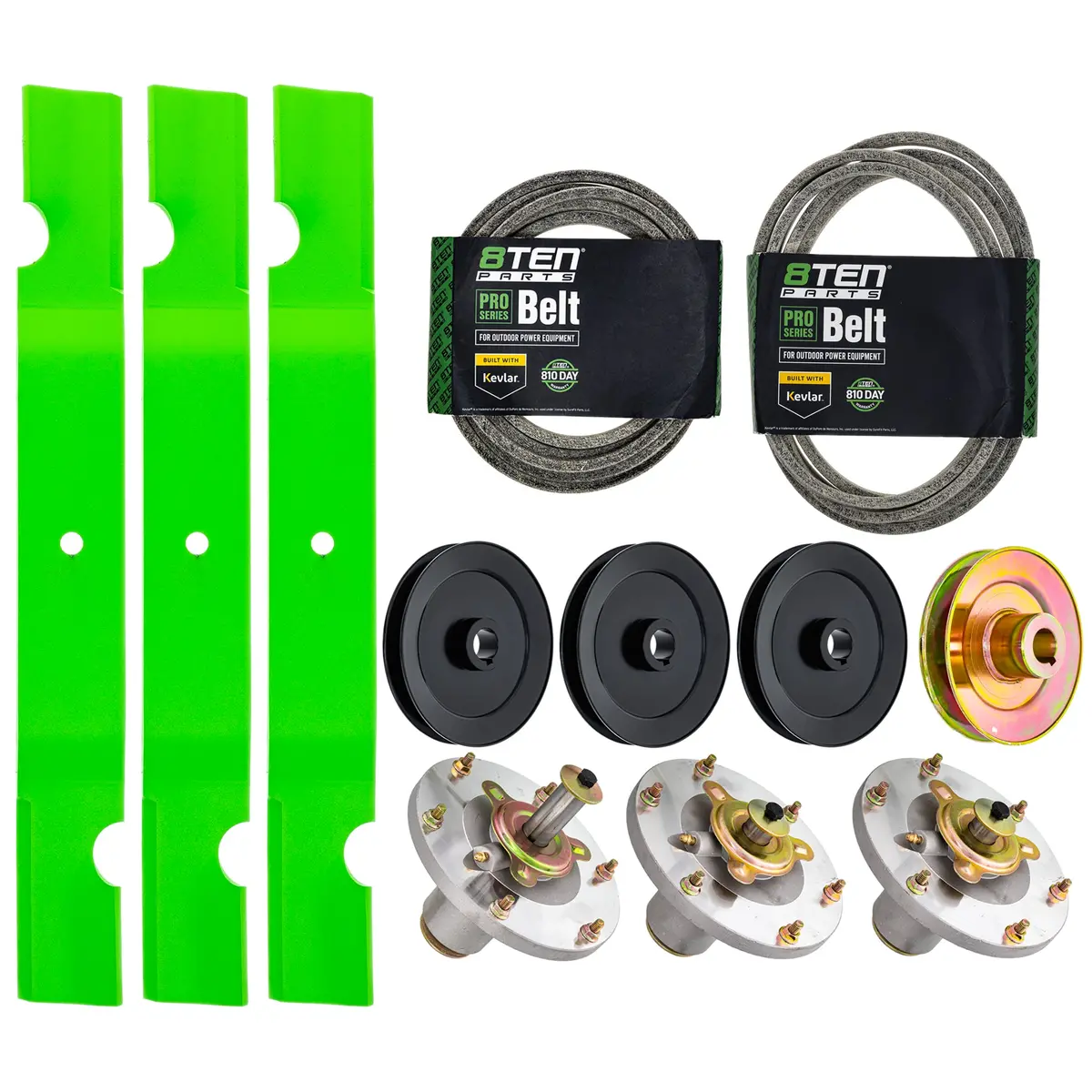 Spindle Blade Belt Kit For Grasshopper Mk1015089 1