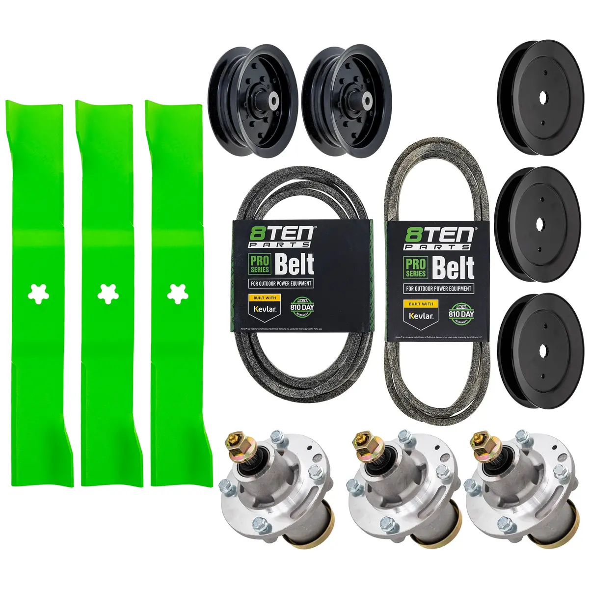 Deck Rebuild Kit For Husqvarna Ts354d 54-Inch 582062502 539112170 582236301 1