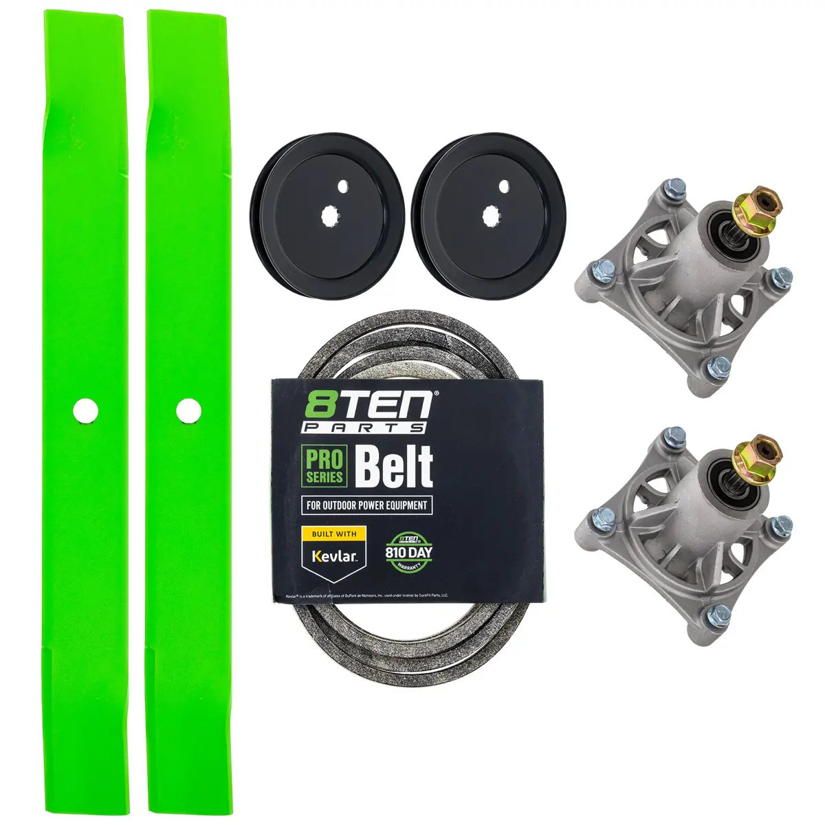 Spindle Blade Belt Kit For Hustler Mk1015114 1