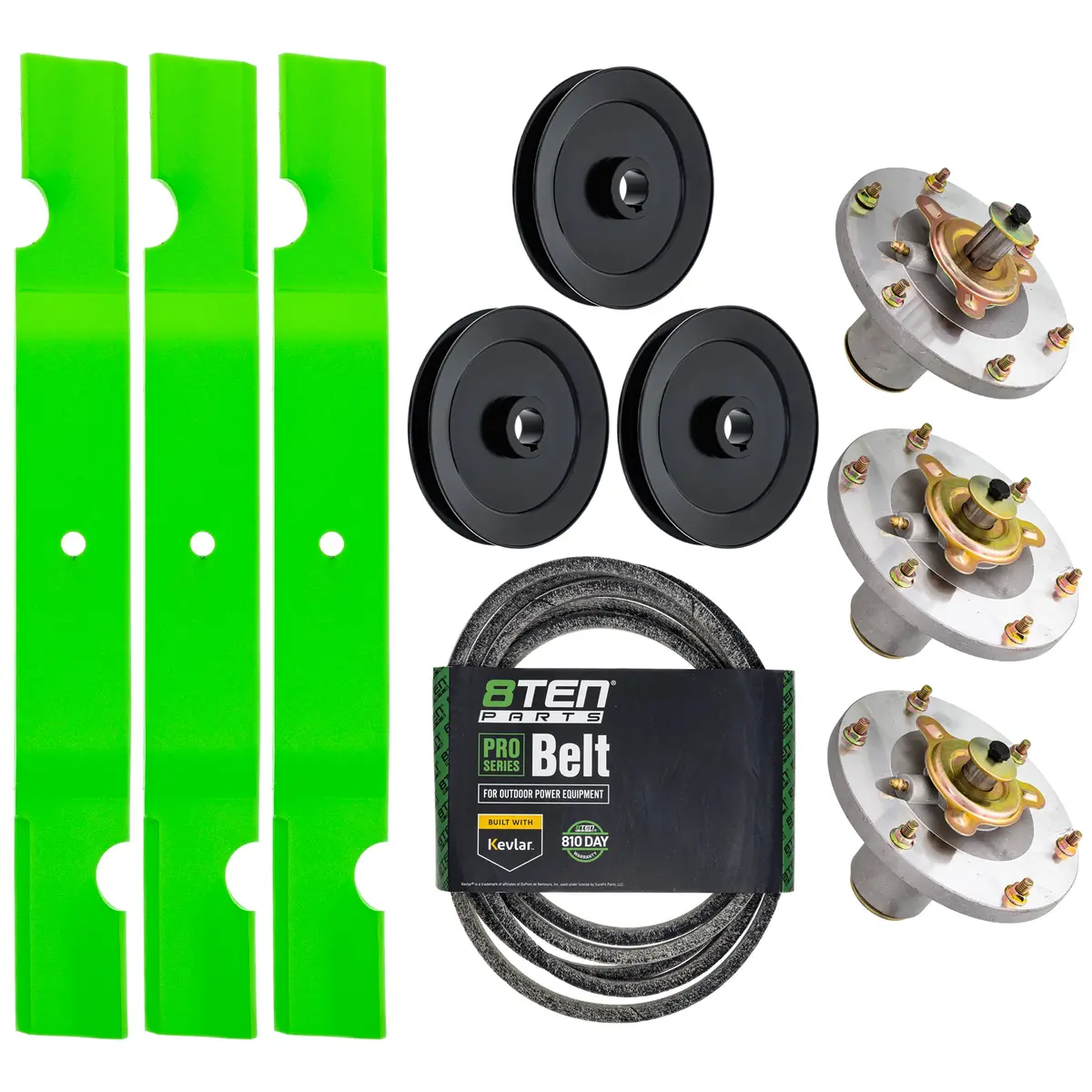 Spindle Blade Belt Kit For Grasshopper Mk1015116 1