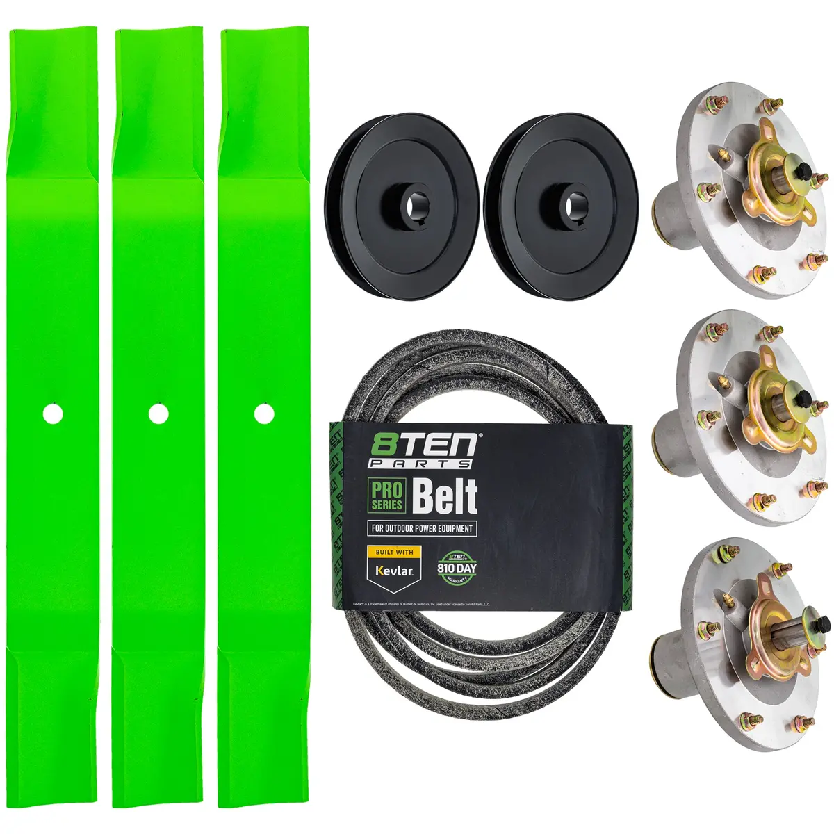 Spindle Blade Belt Kit For Grasshopper Mk1015117 1