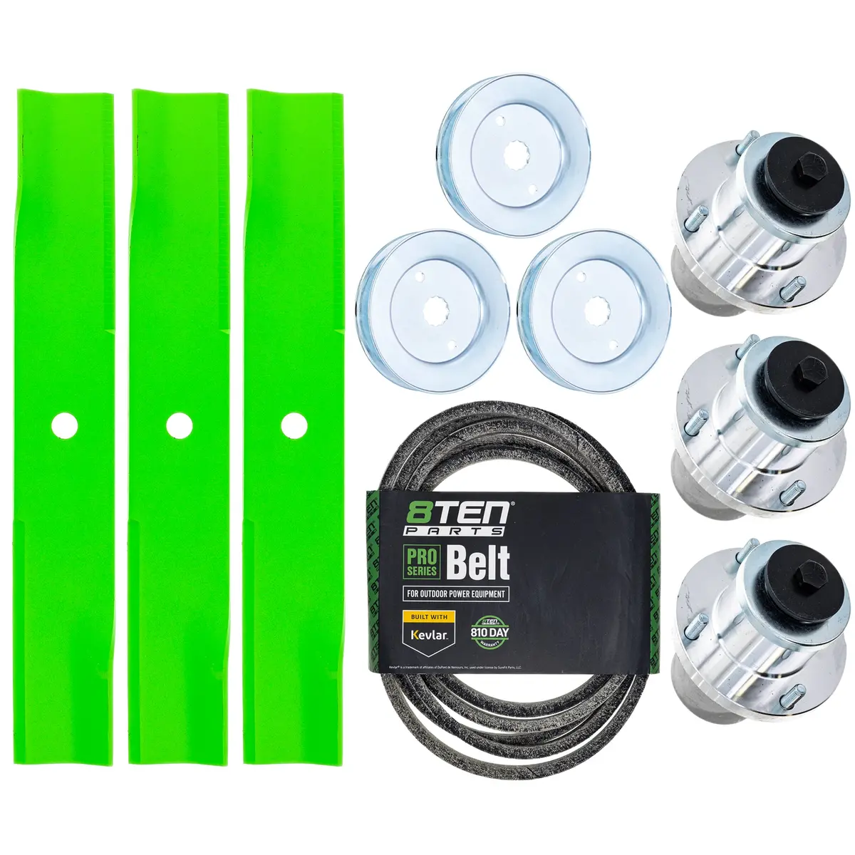 Spindle Blade Belt Kit For Hustler Mk1015122 1
