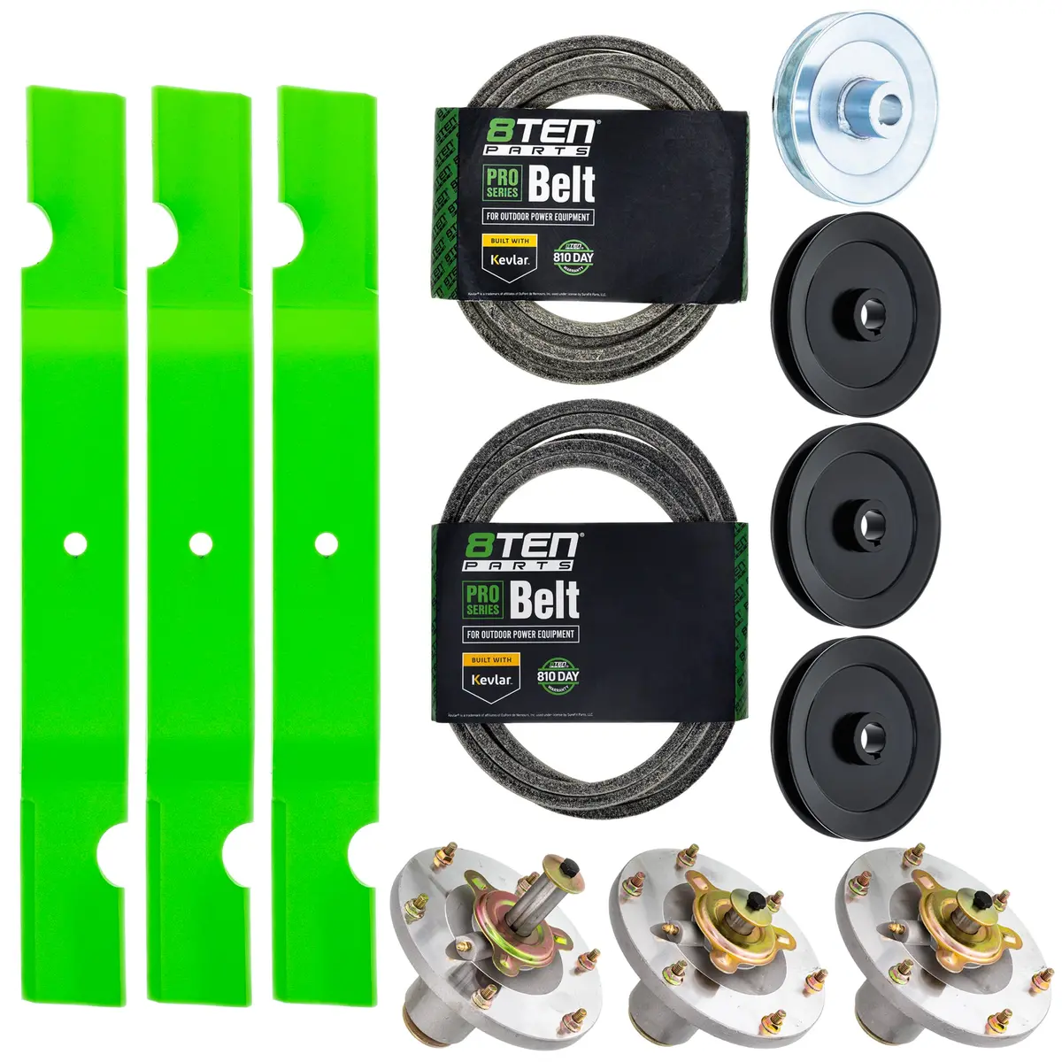Spindle Blade Belt Kit For Grasshopper Mk1015136 1