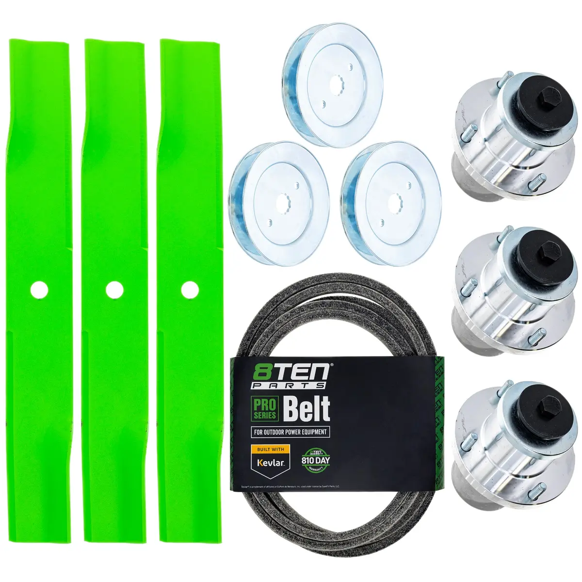 Spindle Blade Belt Kit For Hustler Mk1015142 1