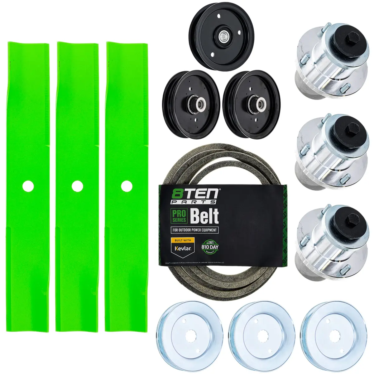 Deck Rebuild Kit For Hustler Raptor Xdx 48-Inch 601123 607208 604665 605512 1