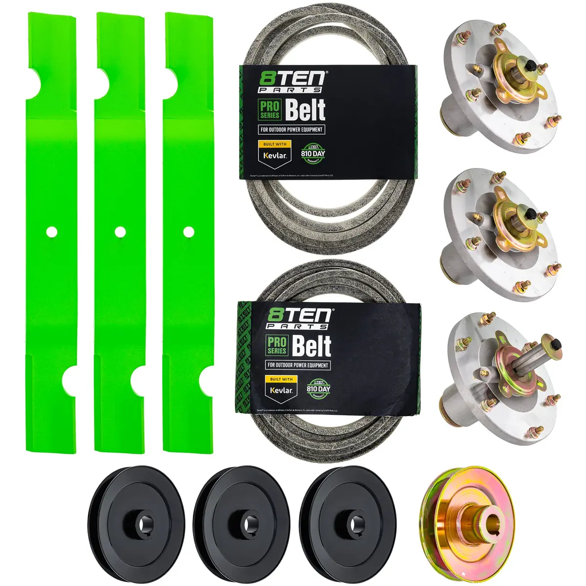 Spindle Blade Belt Kit For Grasshopper Mk1015203 1