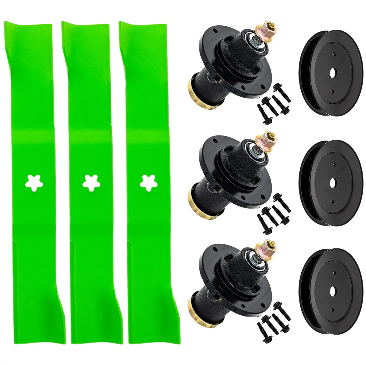Blade Spindle Kit For Husqvarna Ts354 Ts254g 54-Inch 582760502 539131898 1