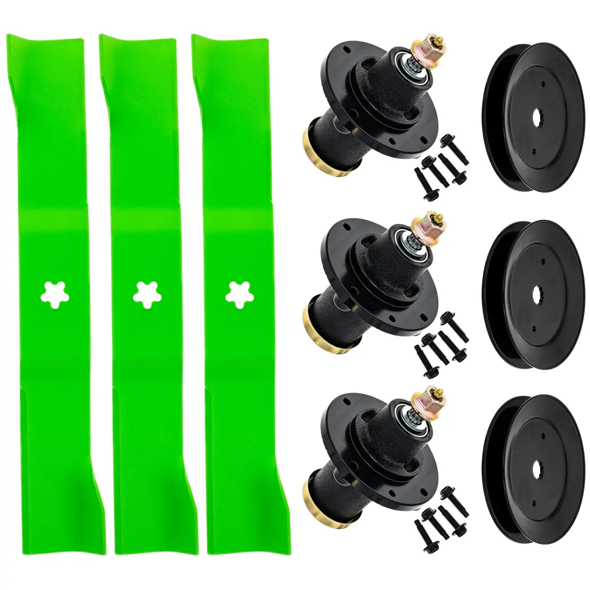 Blade Spindle Kit For Husqvarna Ts354d Ts354x 54-Inch 582760502 539131898 1