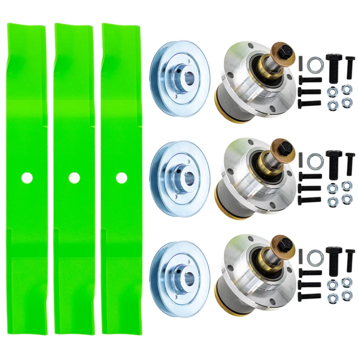 Blade Spindle Kit For Rz Pro Tuff Torq Rz-C 54-Inch 438-0001-00 437-0006-00 1
